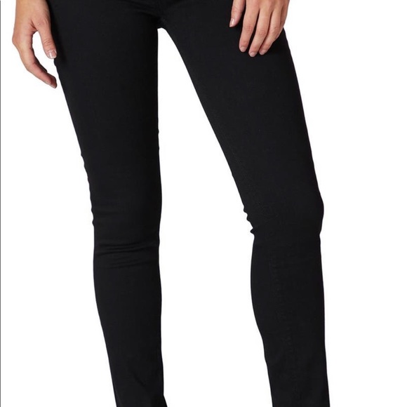 NWT HUDSON Sz 25 NATALIE MIDRISE ANKLE SUPER SKINNY-STRETCH JEANS DARK BLUE - Picture 5 of 5